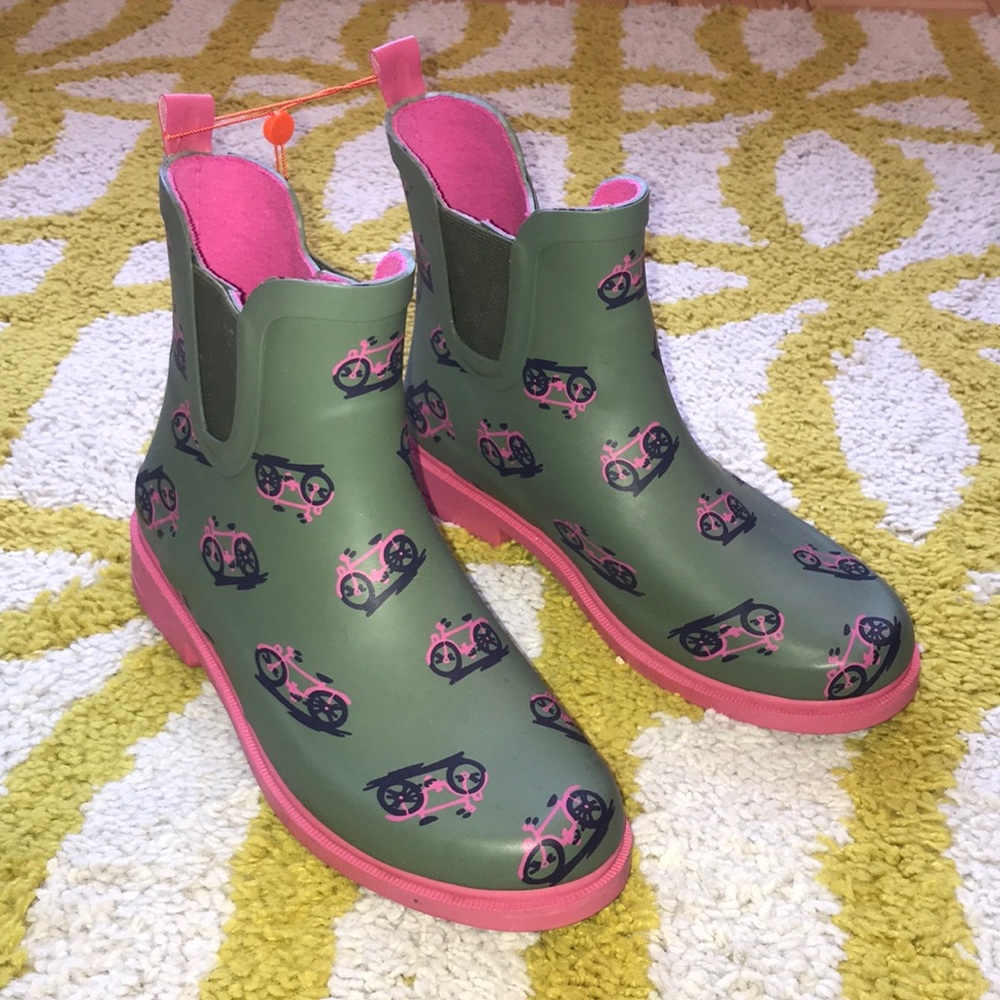 NWT Anthropologie Colloquial Chelsea Rain Booties